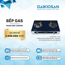 Bếp Gas Daikiosan DKG-200005 - 69cm Việt Nam